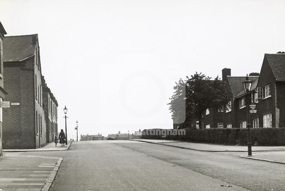 Gordon Road, St Ann's, Nottingham, 1951