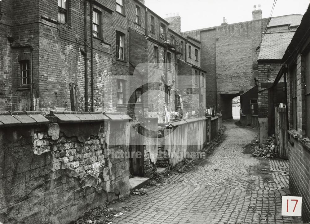 Dryden Street, Nottingham, 1964