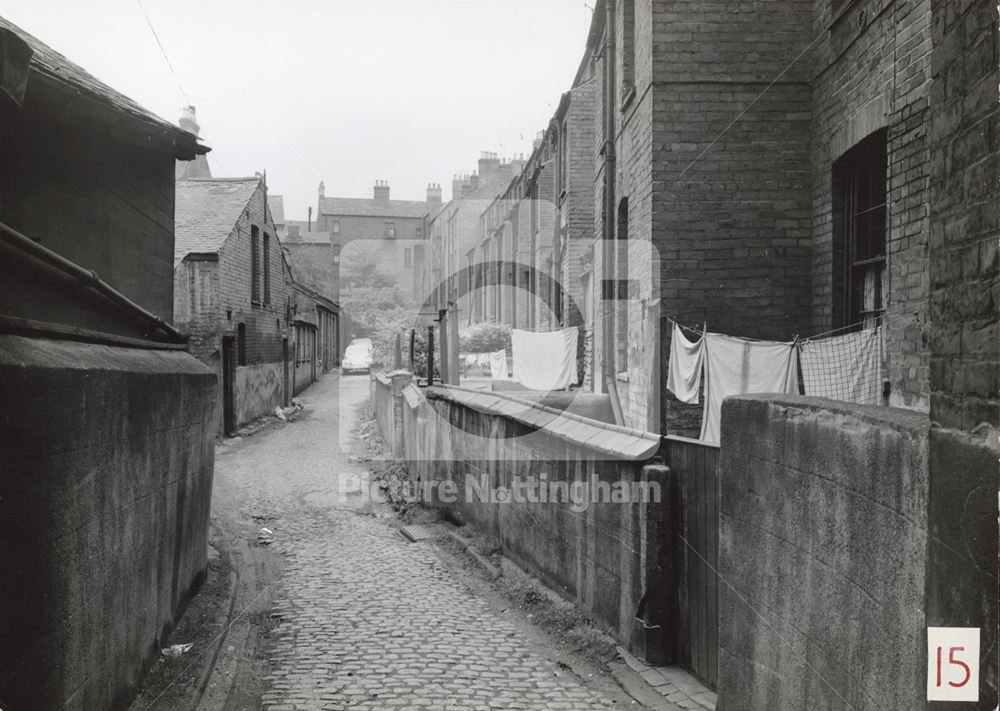 Dryden Street, Nottingham, 1964