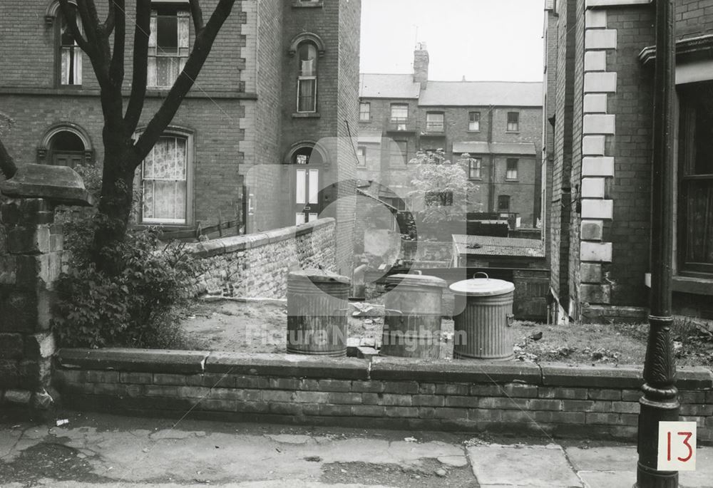 Dryden Street, Nottingham, 1964