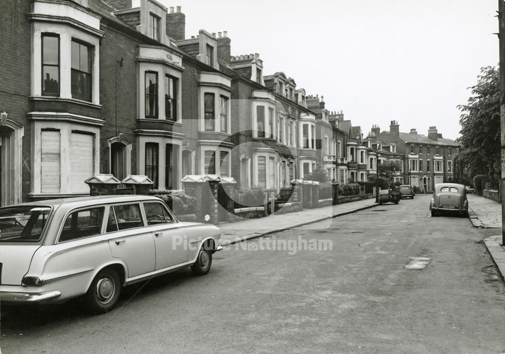 Dryden Street, Nottingham, 1964