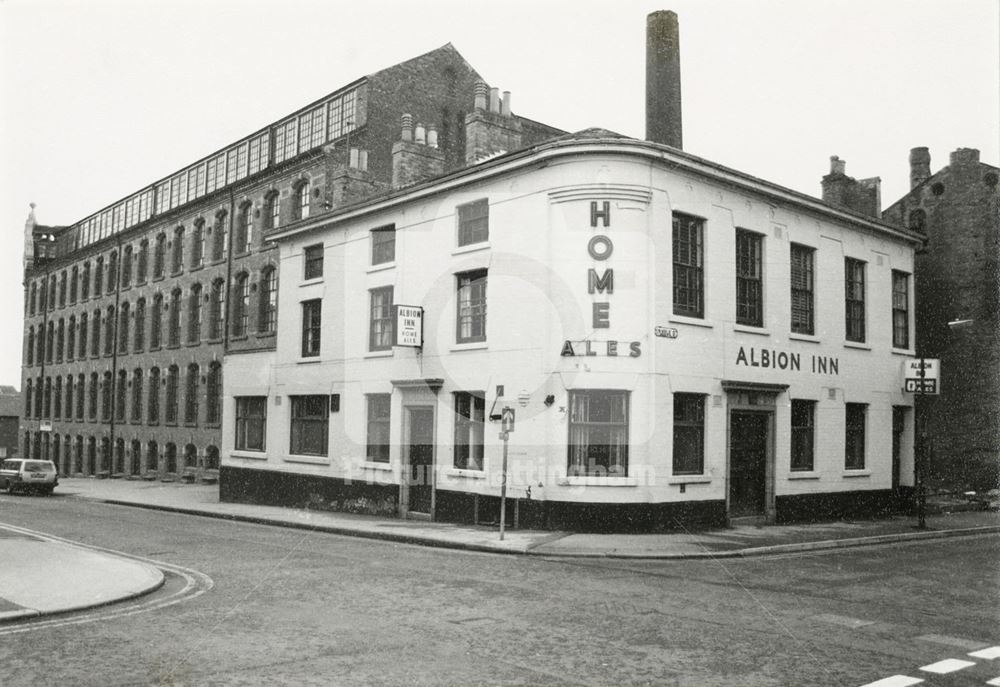 'Albion Inn' Public House, Gamble Street, Nottingham, 1983