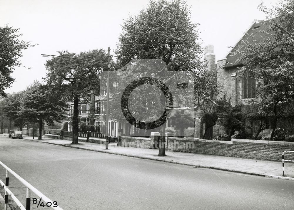 Gregory Boulevard, Hyson Green, Nottingham, 1956