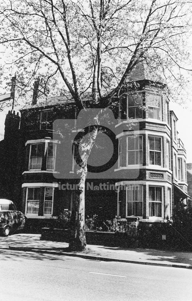 Victorian Houses, Devonshire Promenade, Lenton, Nottingham, c 1970