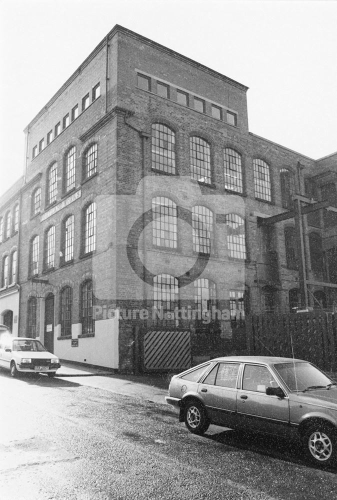 Portland Works, 9 Portland Road, Nottingham, 1983