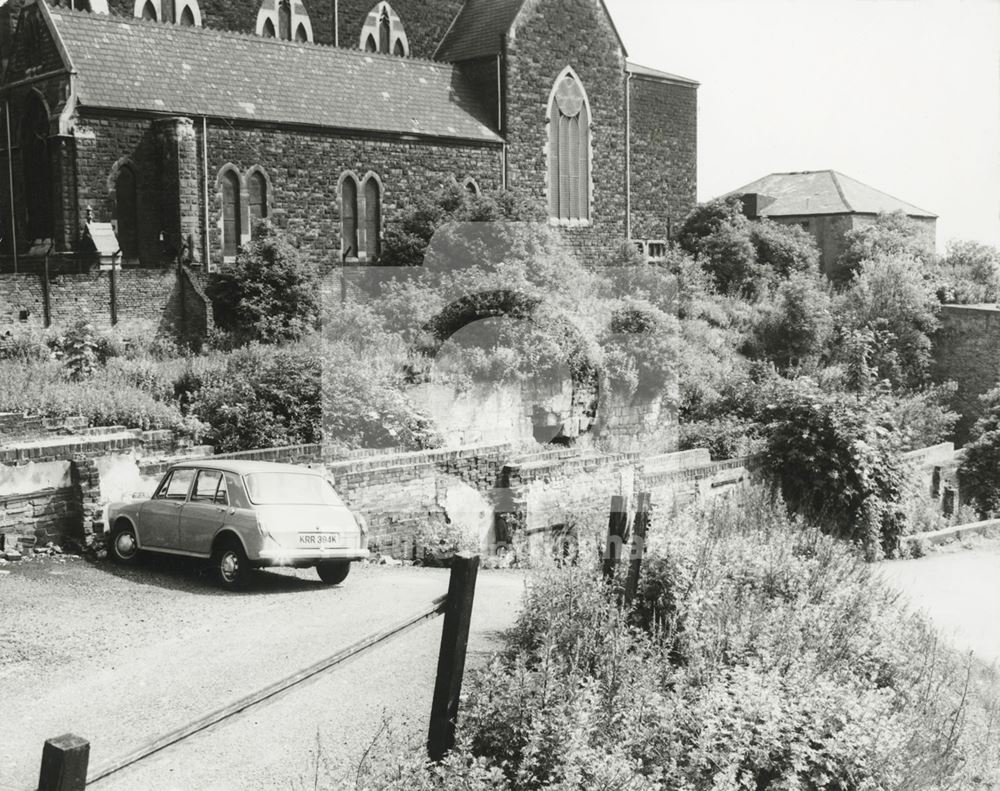 Garners Hill from Weekday Cross, Lace Market, Nottingham, c 1960s ?