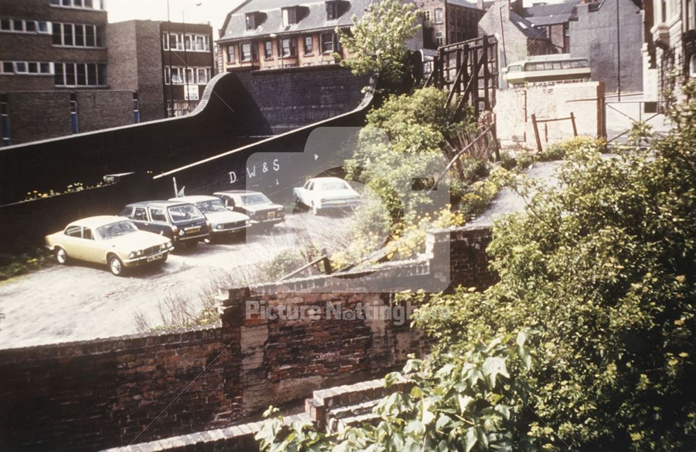 Garners Hill, Lace Market, Nottingham, c 1970s