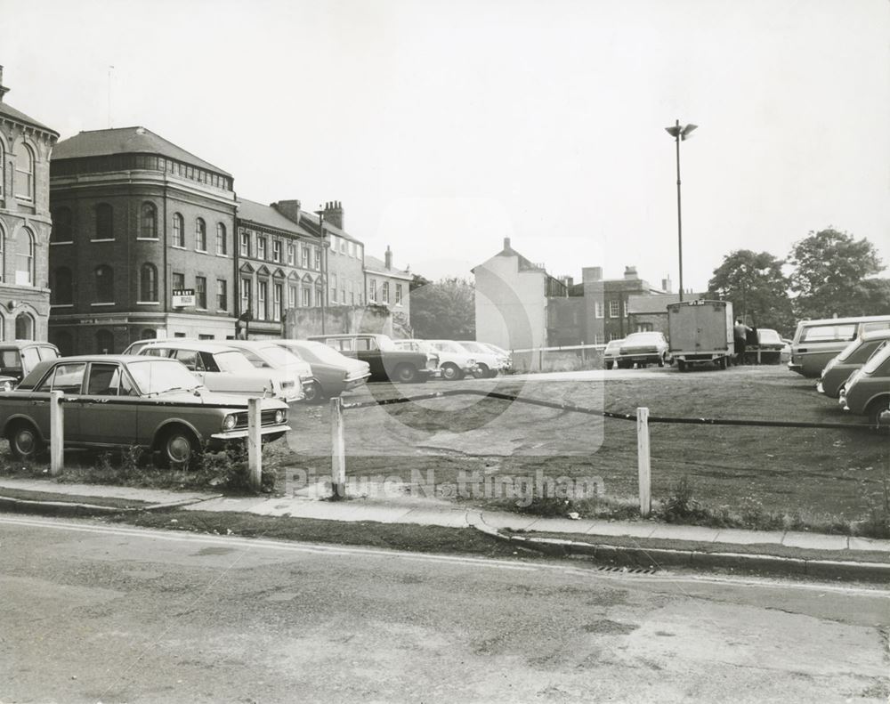 Halifax Place from Picher Gate to St. Mary's Gate, Lace Market, Nottingham, c 1970s ?