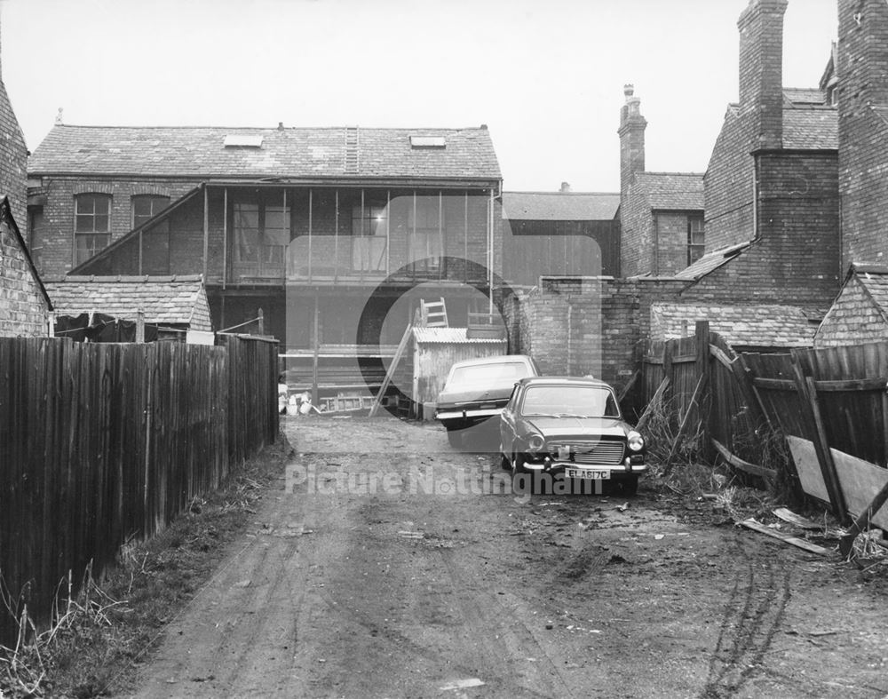 Avalon Motors, rear of 84 Holgate Road, Meadows, Nottingham, c 1960s