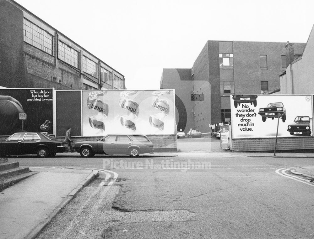 George Street from Old Lenton Street, Nottingham, c 1970s