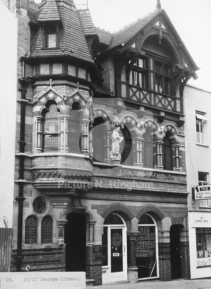 Watson Fothergill's Office, George Street, Nottingham, c 1970s