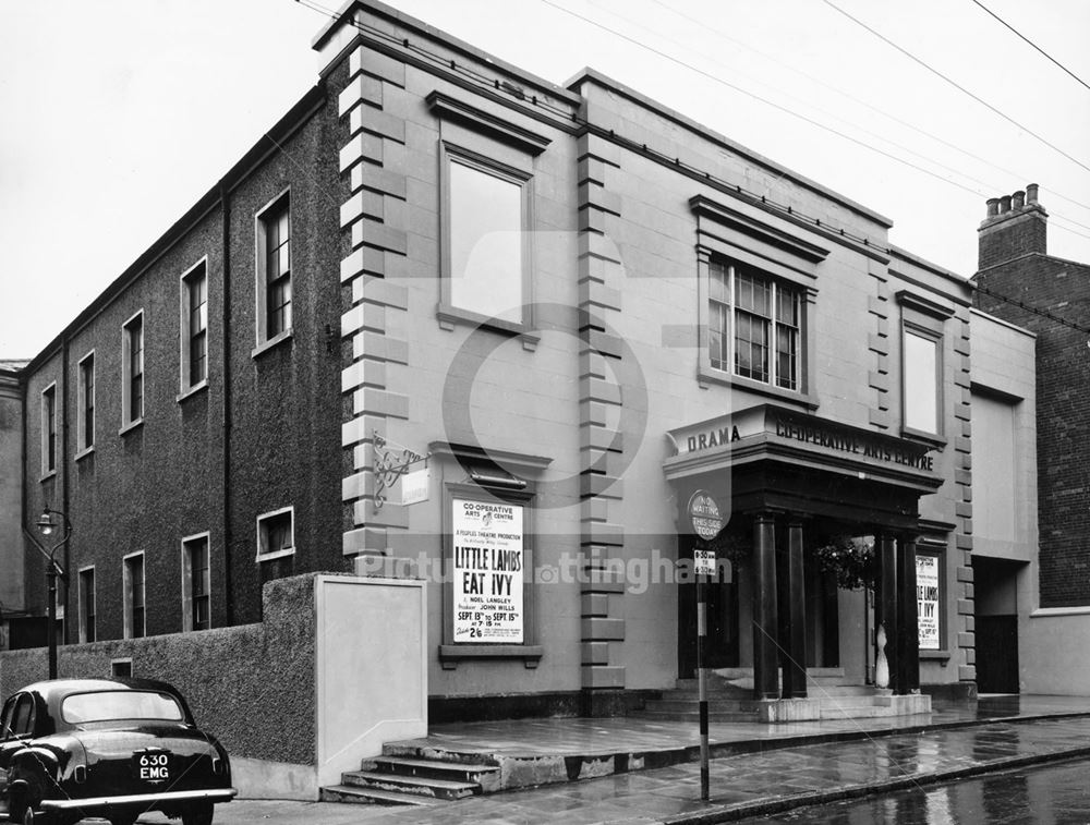 Co-Operative Arts Theatre, George Street, Nottingham, 1956