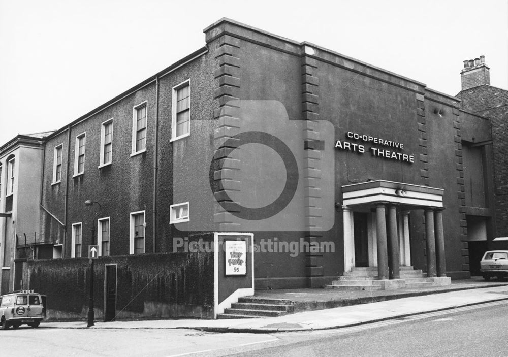 Co-Operative Arts Theatre, George Street, Nottingham, c 1970s ?