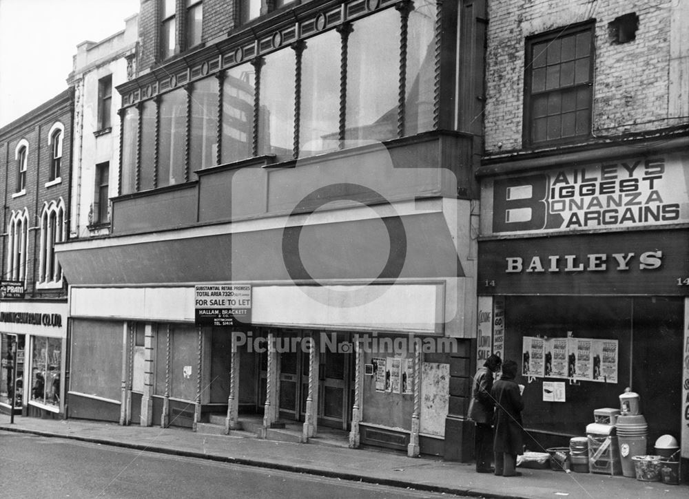 16 Carlton Street, Nottingham, c 1970s