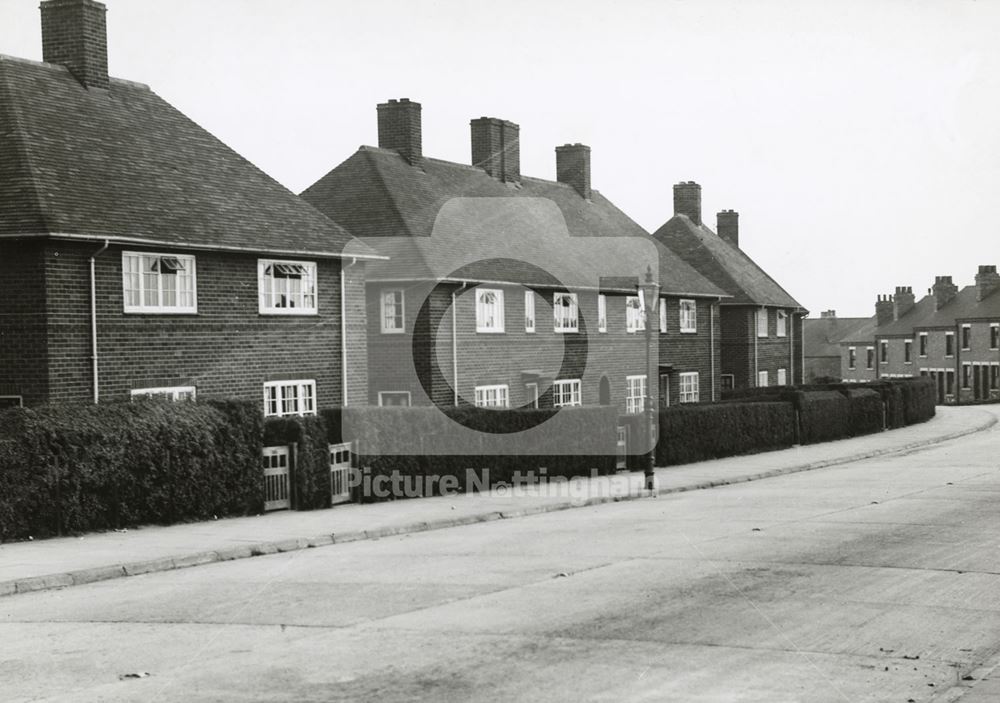 Gordon Road, St Ann's, Nottingham, 1951