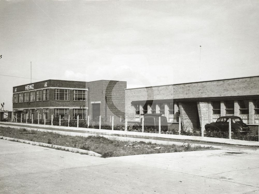 Heinz Factory, Glaisdale Drive, Bilborough, Nottingham, 1953