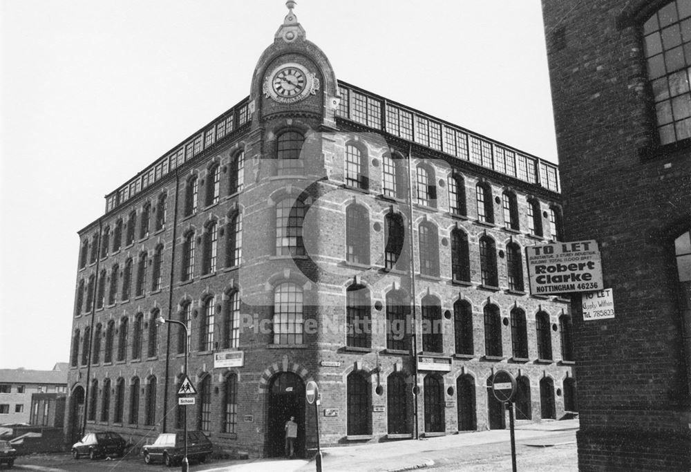 Former Warehouse for Sowerby (Wholesale) Ltd, Russell Street, Radford, Nottingham, 1983