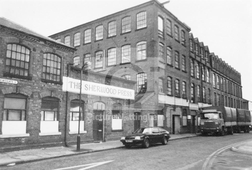 Newdigate Street, Radford, Nottingham, 1983