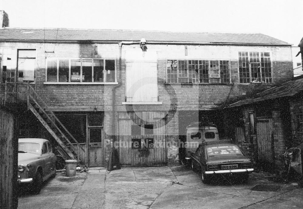 Rear of 48A Alfreton Road, Nottingham, 1983