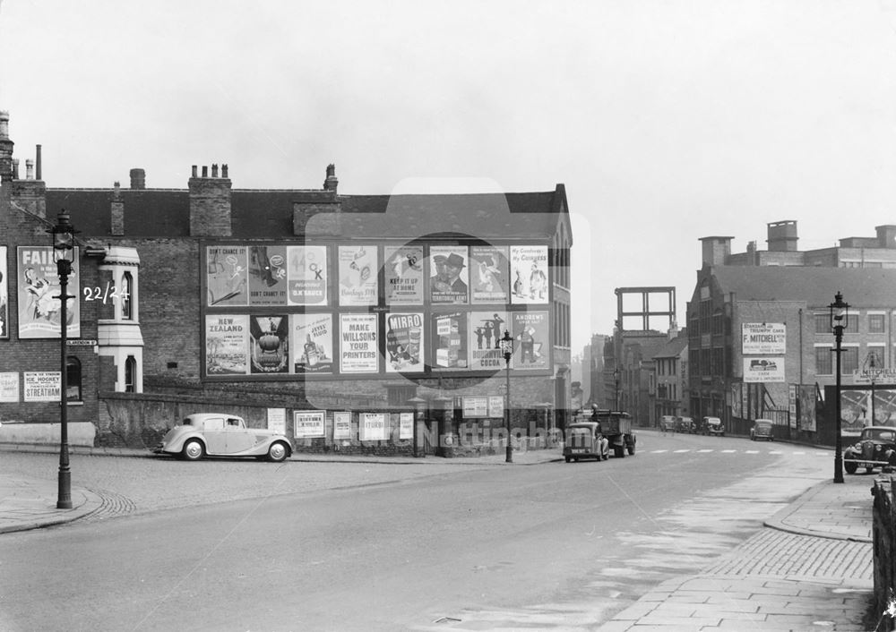 Wollaton Street, Nottingham, 1949