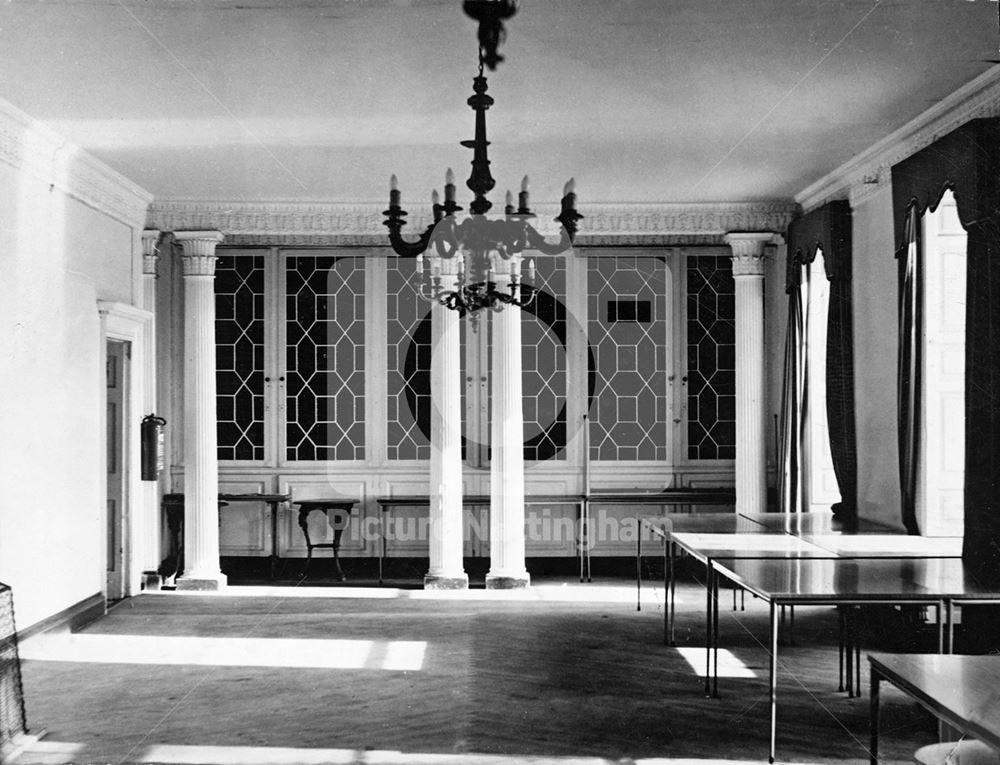 Greek Room, Colwick Hall, Colwick Park, Nottingham, c 1950s