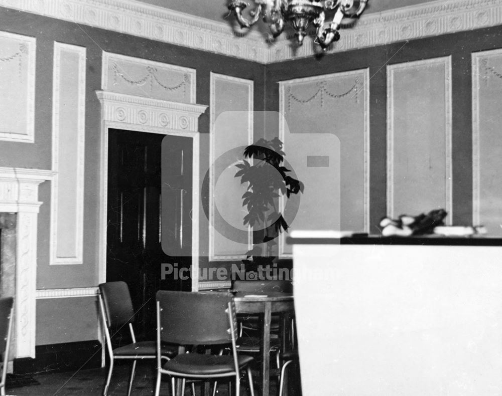 Main Entrance Hall and Lounge, Colwick Hall, Colwick Park, Nottingham, c 1950s