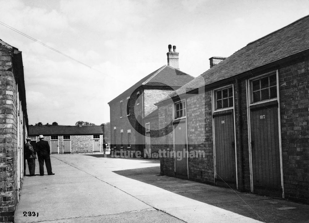 Outbuildings, Colwick Hall, Colwick Park, Nottingham, c 1950s