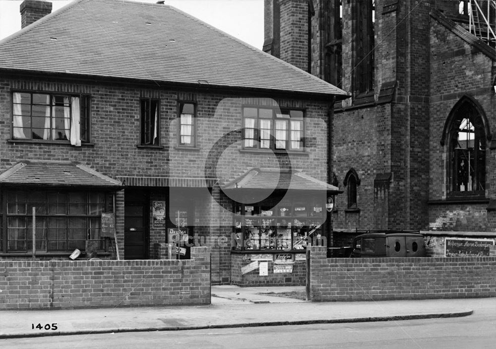 Colwick Road, Sneinton, Nottingham 1951