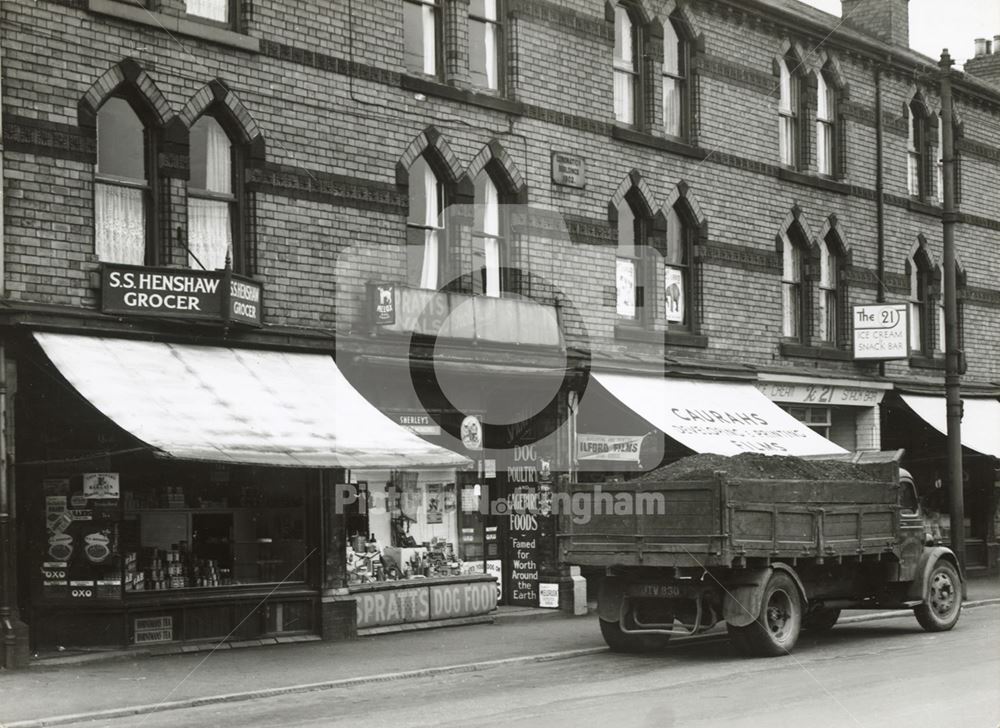 Coronation Buildings, Colwick Road, Sneinton, Nottingham, 1951