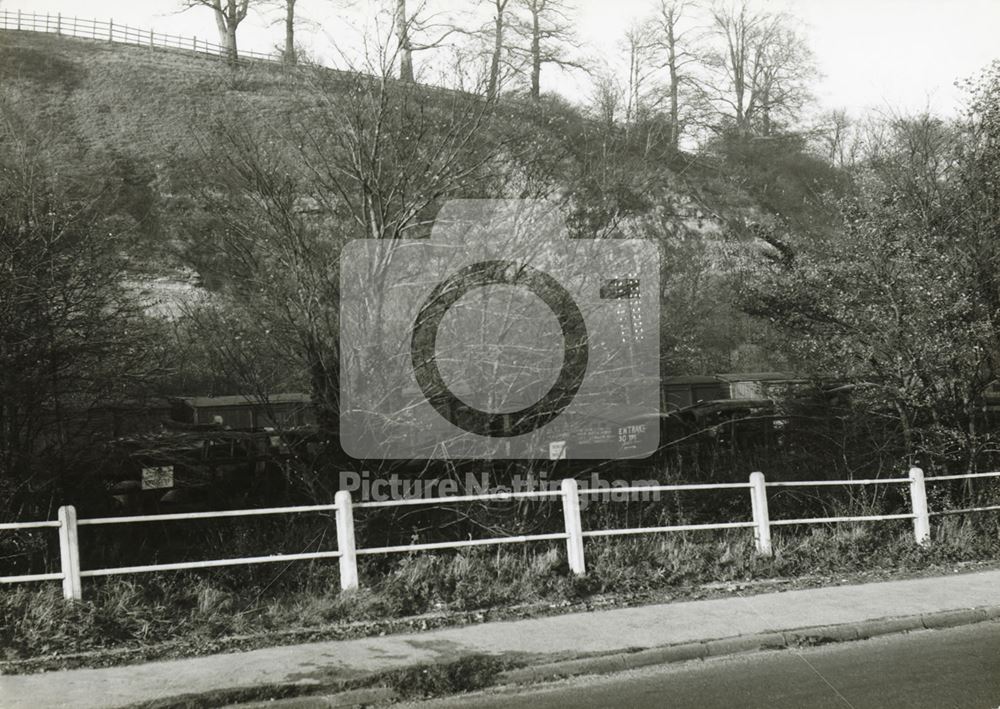 Colwick Road, Colwick, Nottingham, 1957 