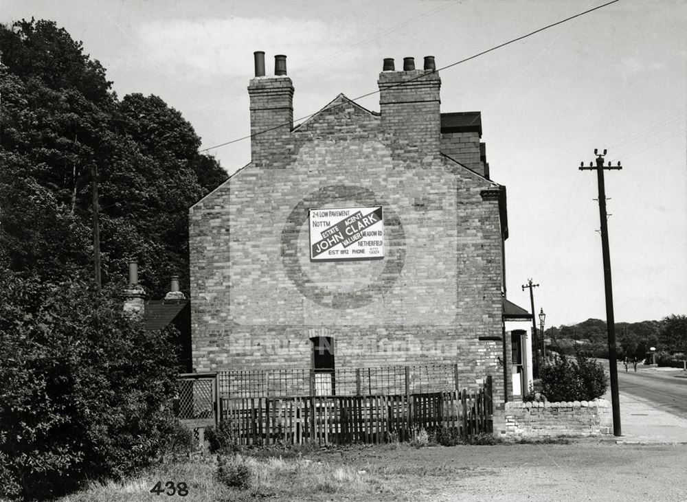 Colwick Road, Colwick, Nottingham, 1949 