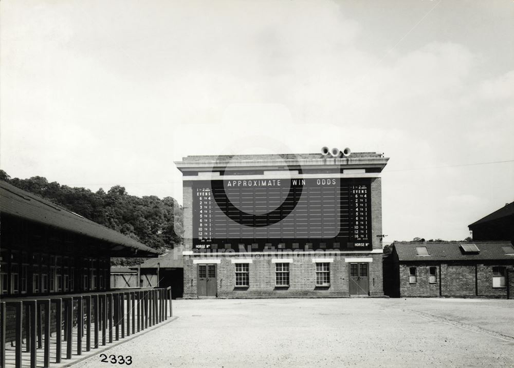 Nottingham Racecourse, Colwick, Nottingham, 1953 