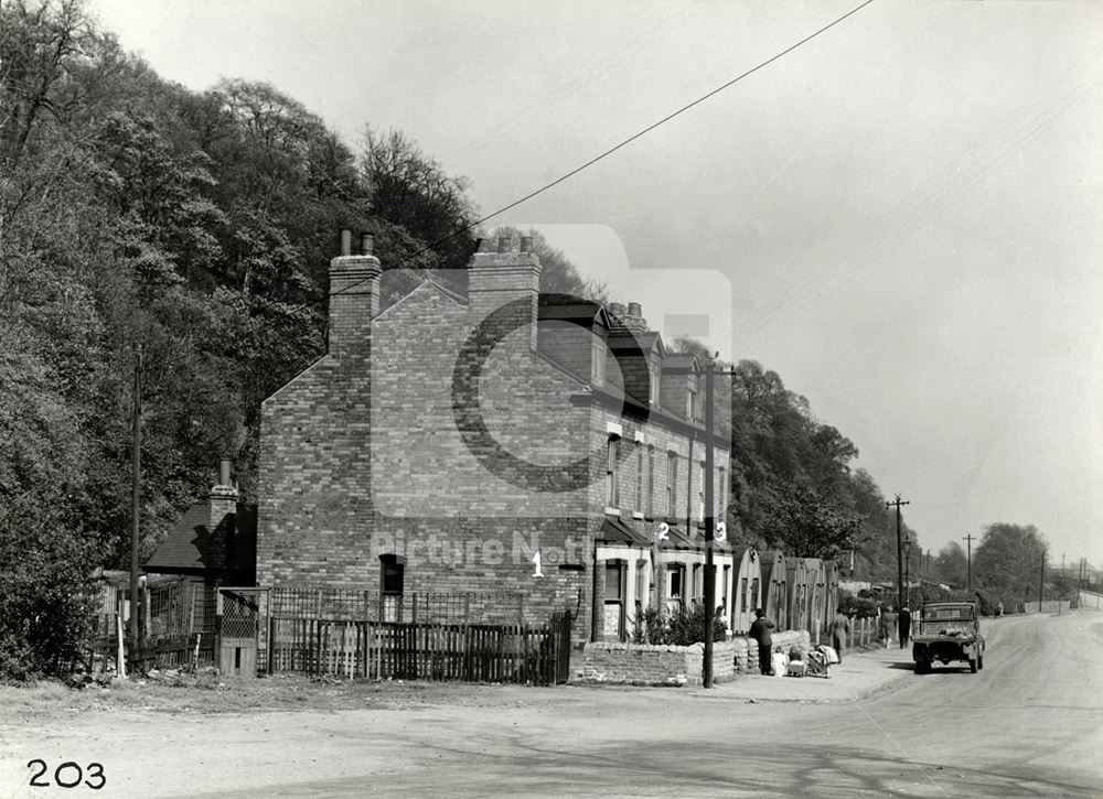 1-3 Colwick Road, Colwick, Nottingham, 1949.