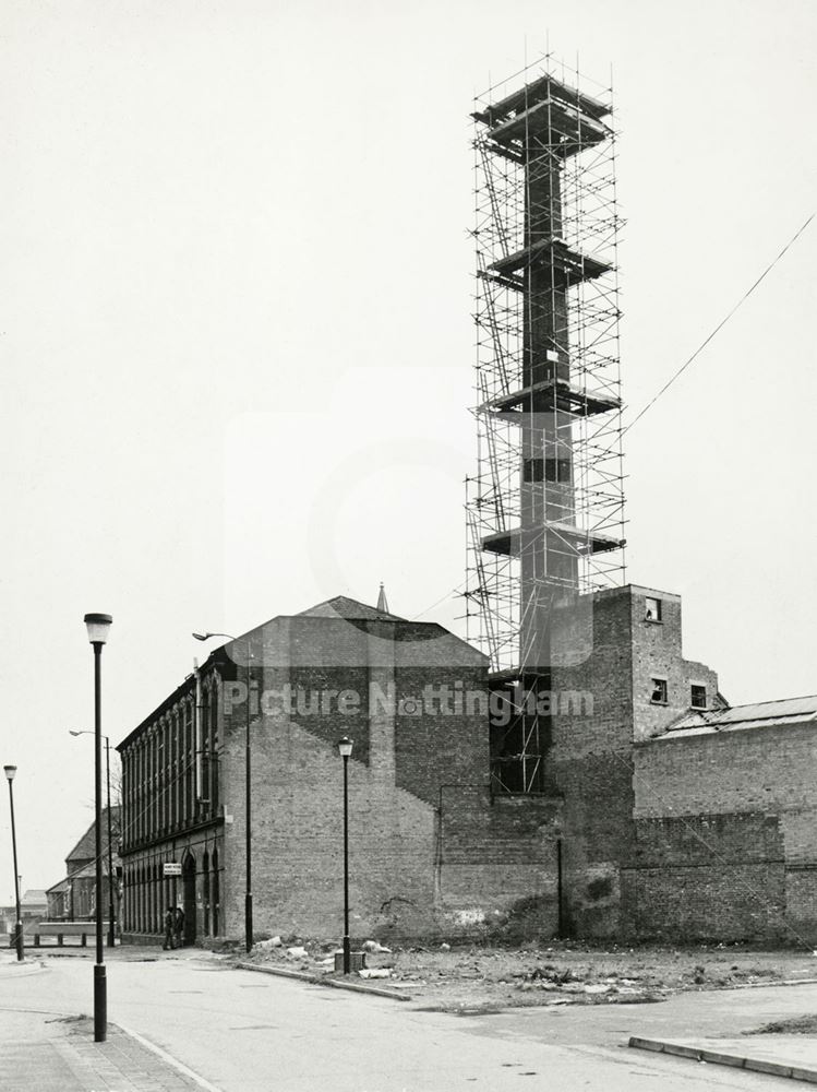 Tilco Mills, Canal Street, Nottingham, c 1970s