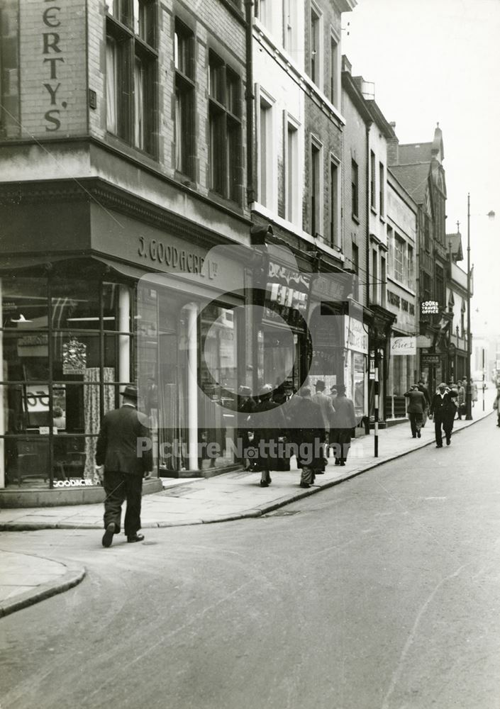 Clumber Street, Nottingham, 1950