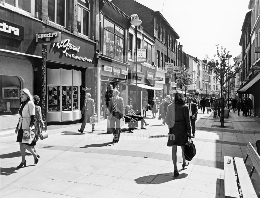 Clumber Street, Nottingham, c 1970