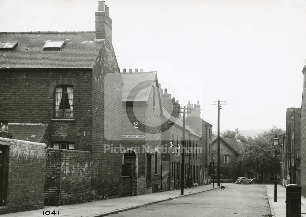 Salford Street, St Ann's, Nottingham, 1960