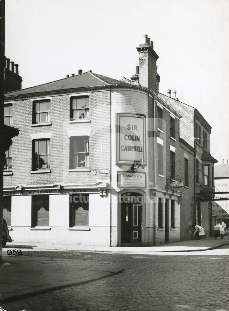 Sir Colin Campbell, Robin Hood Street, St. Ann's, Nottingham, 1950