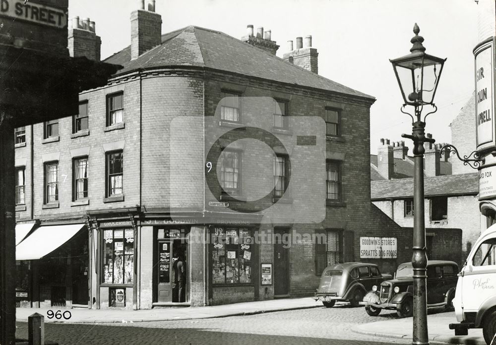 John L Goodwin, Robin Hood Street, St. Ann's, Nottingham, 1950