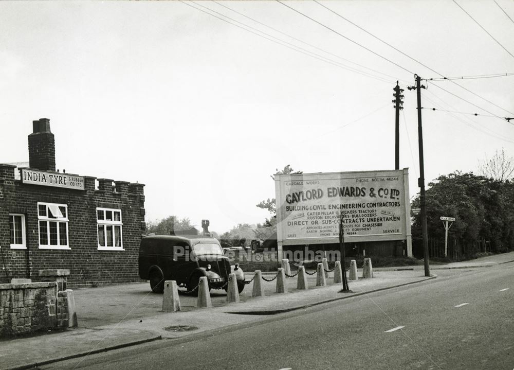 Gaylord Edwards, Carlton Road, Nottingham, 1957