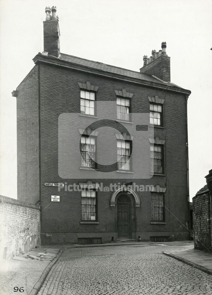 Castle Terrace, Nottingham, 1949