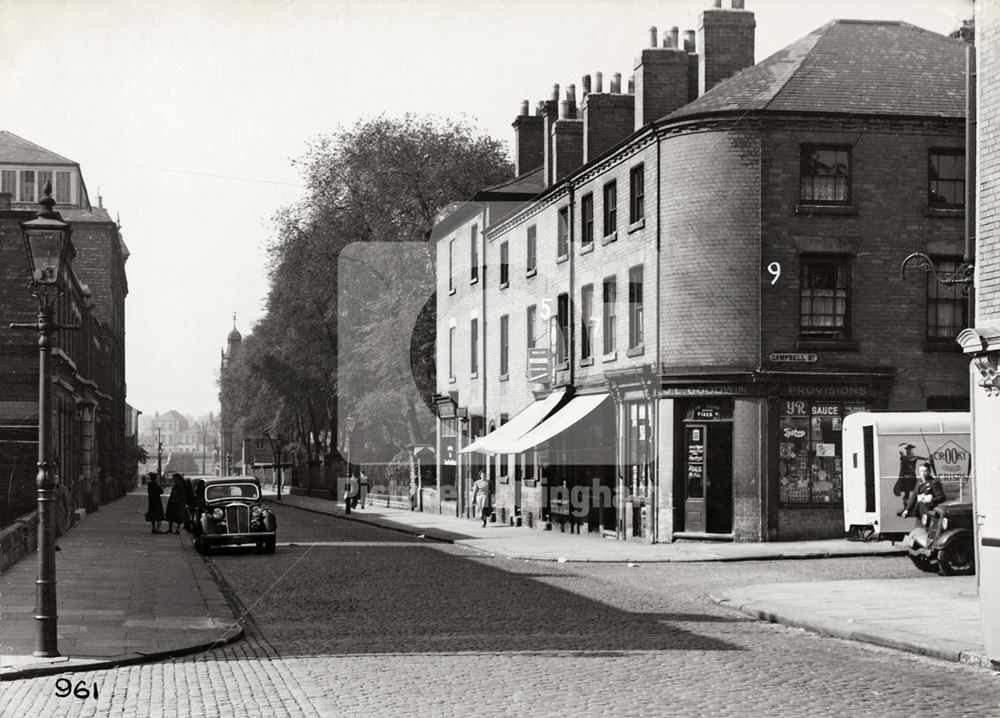 Robin Hood Street, St. Ann's, Nottingham, 1950.