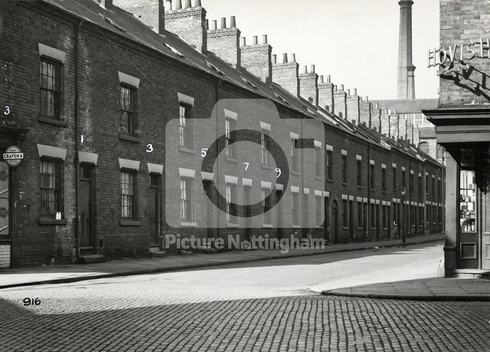 Manchester Street, St. Ann's, Nottingham, 1950