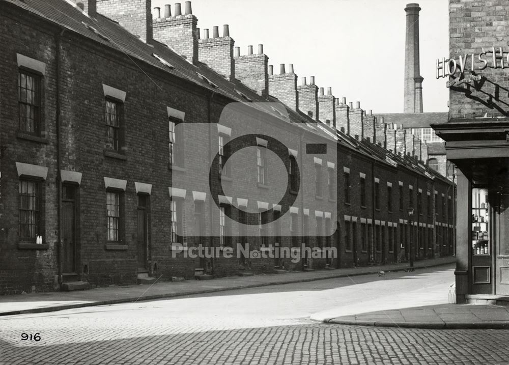 Manchester Street, St. Ann's, Nottingham, 1950