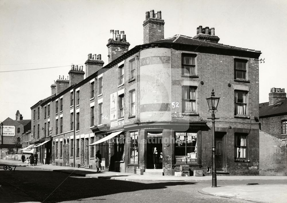 Robin Hood Street, St Ann's, Nottingham, 1950 