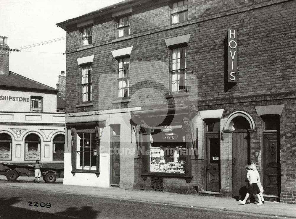 Woodborough Road, St. Ann's, Nottingham, 1953