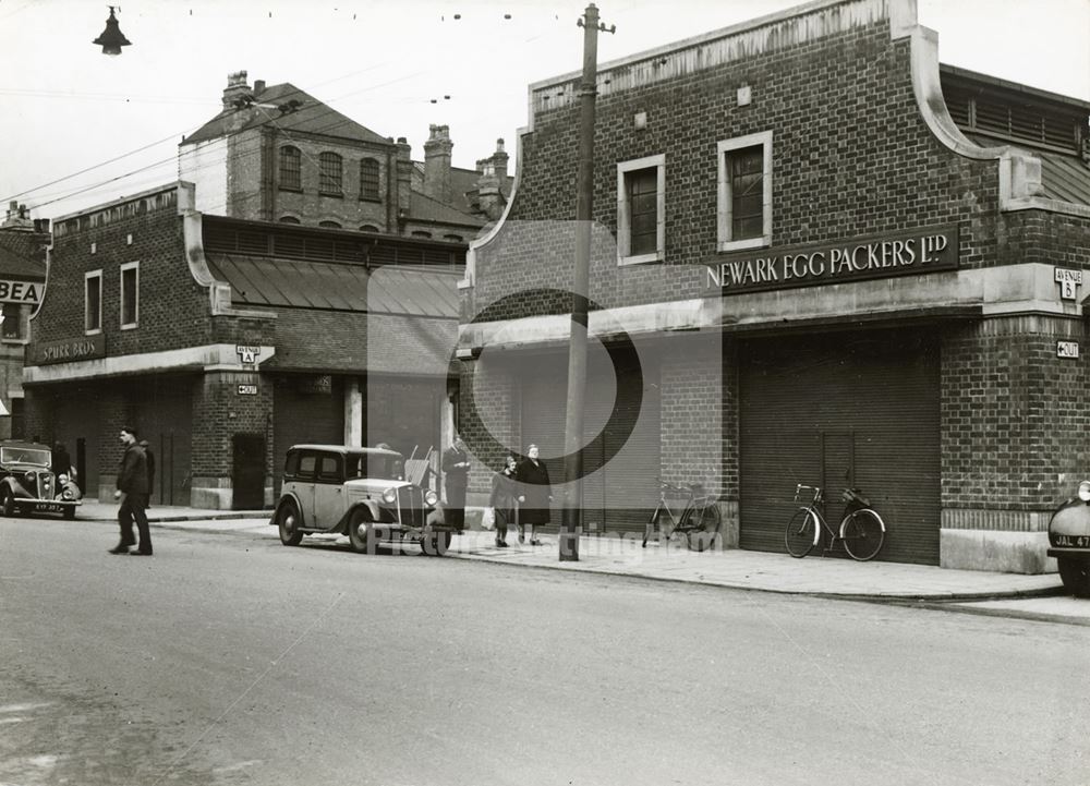 Sneinton Wholesale Market, Bath Street, Sneinton, Nottingham,, 1949