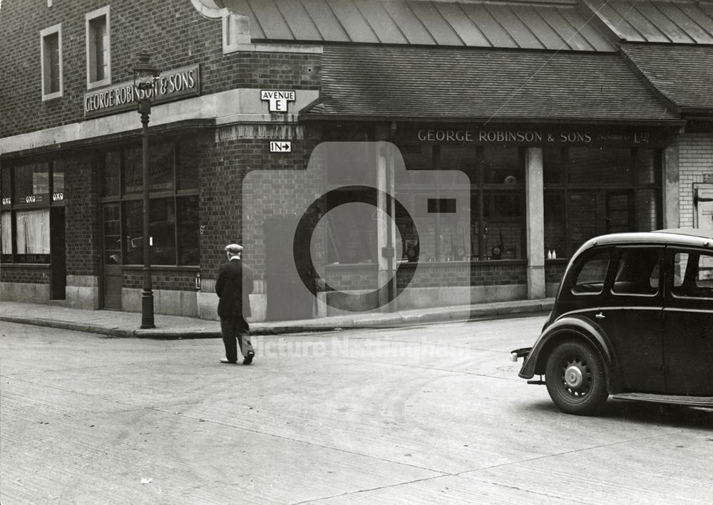 Sneinton Wholesale Market, Bath Street, Sneinton, Nottingham, 1949