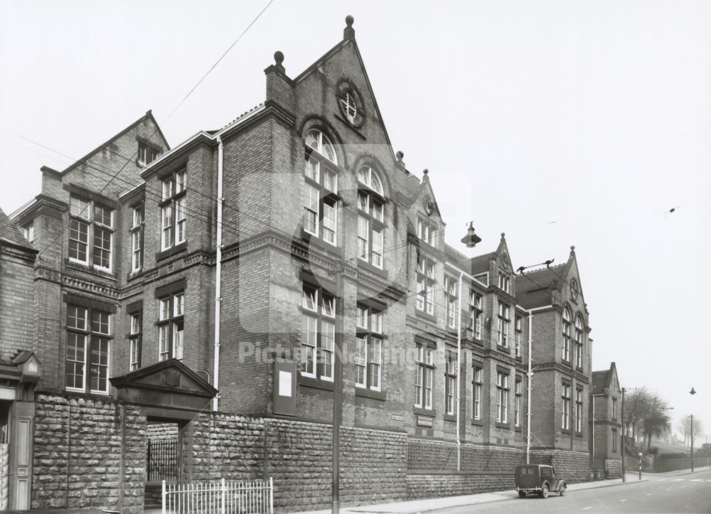 Hogarth School, Carlton Road, Nottingham, 1954