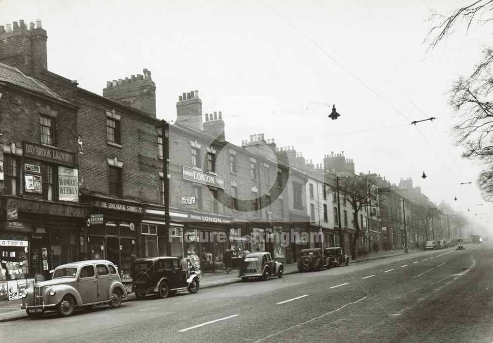 Mansfield Road, Nottingham, 1951